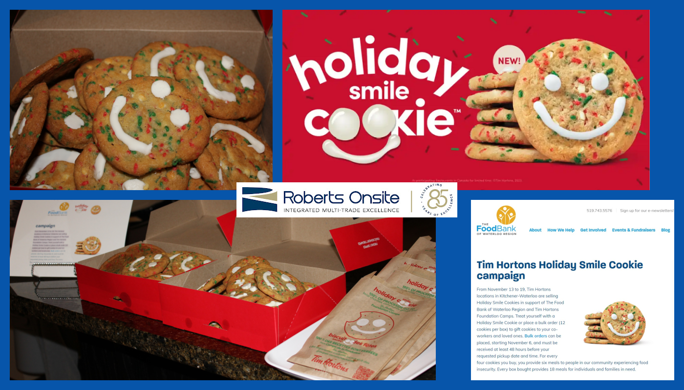 Holiday Smile Cookie Food Bank
