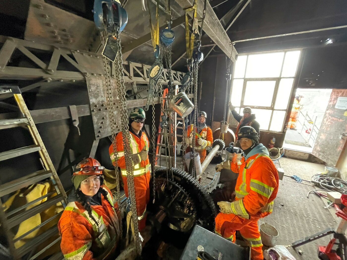 Millwrighting Rigging St Lawrence Seaway