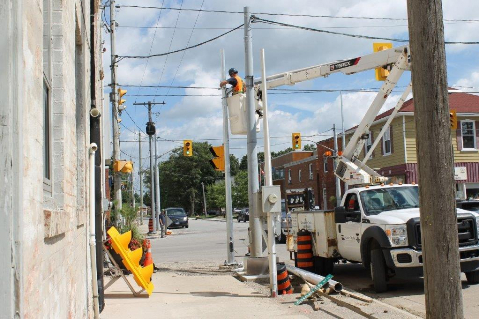 intersection upgrade