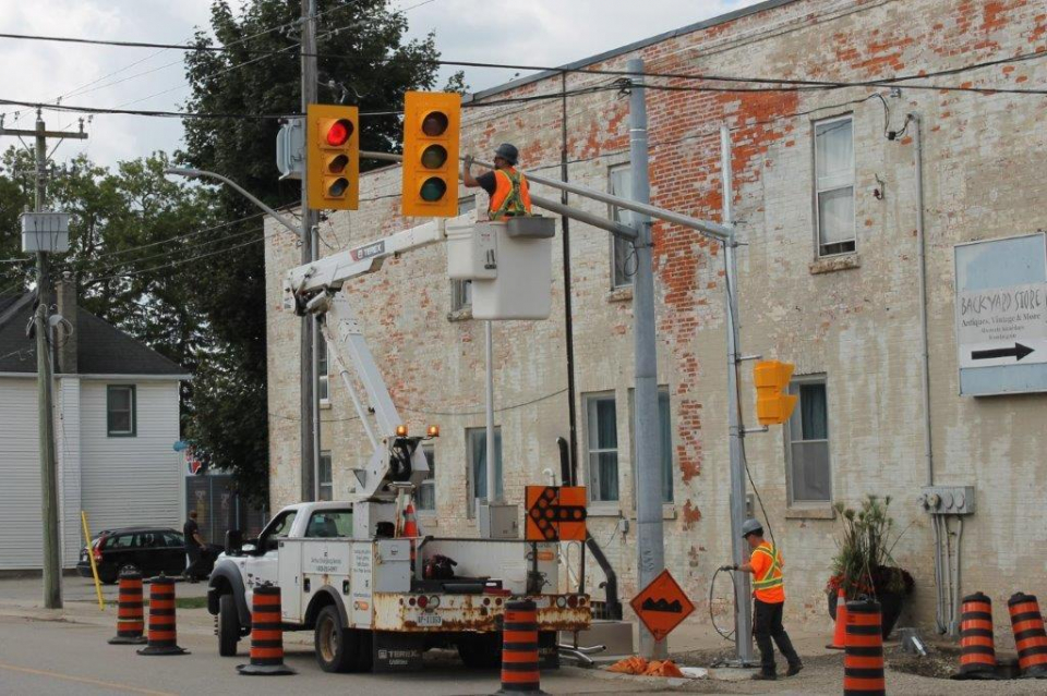 intersection upgrade