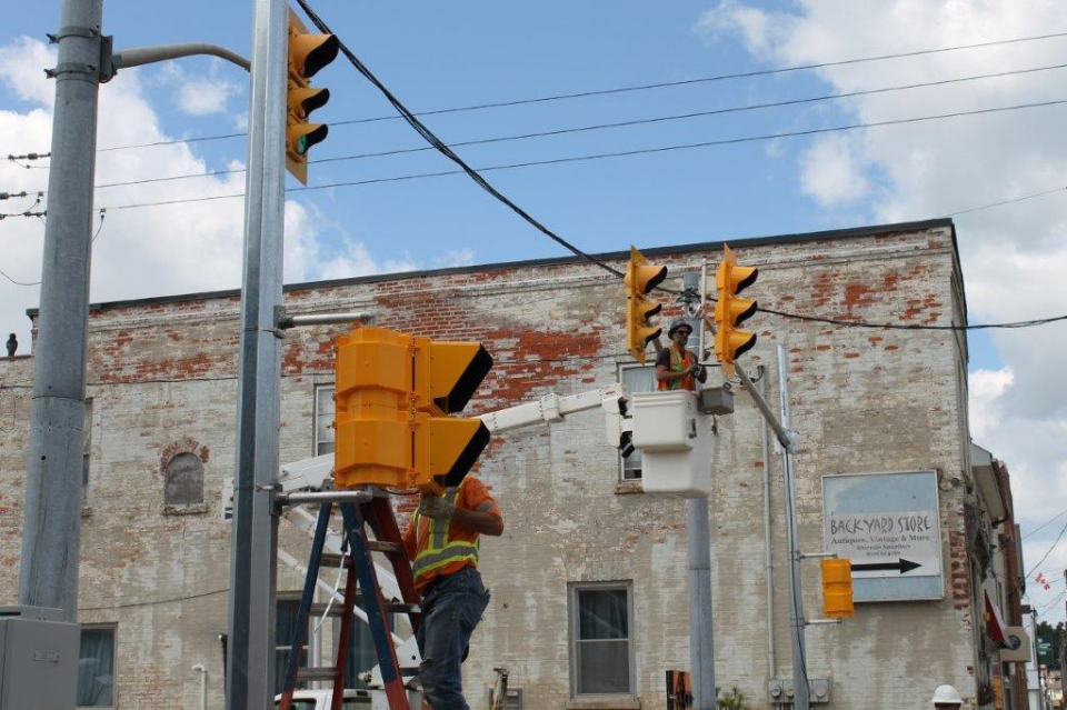 intersection upgrade