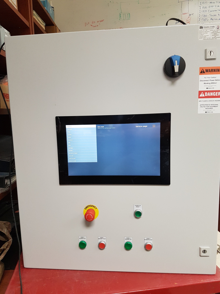 Metalumen Wash Controls Panel exterior