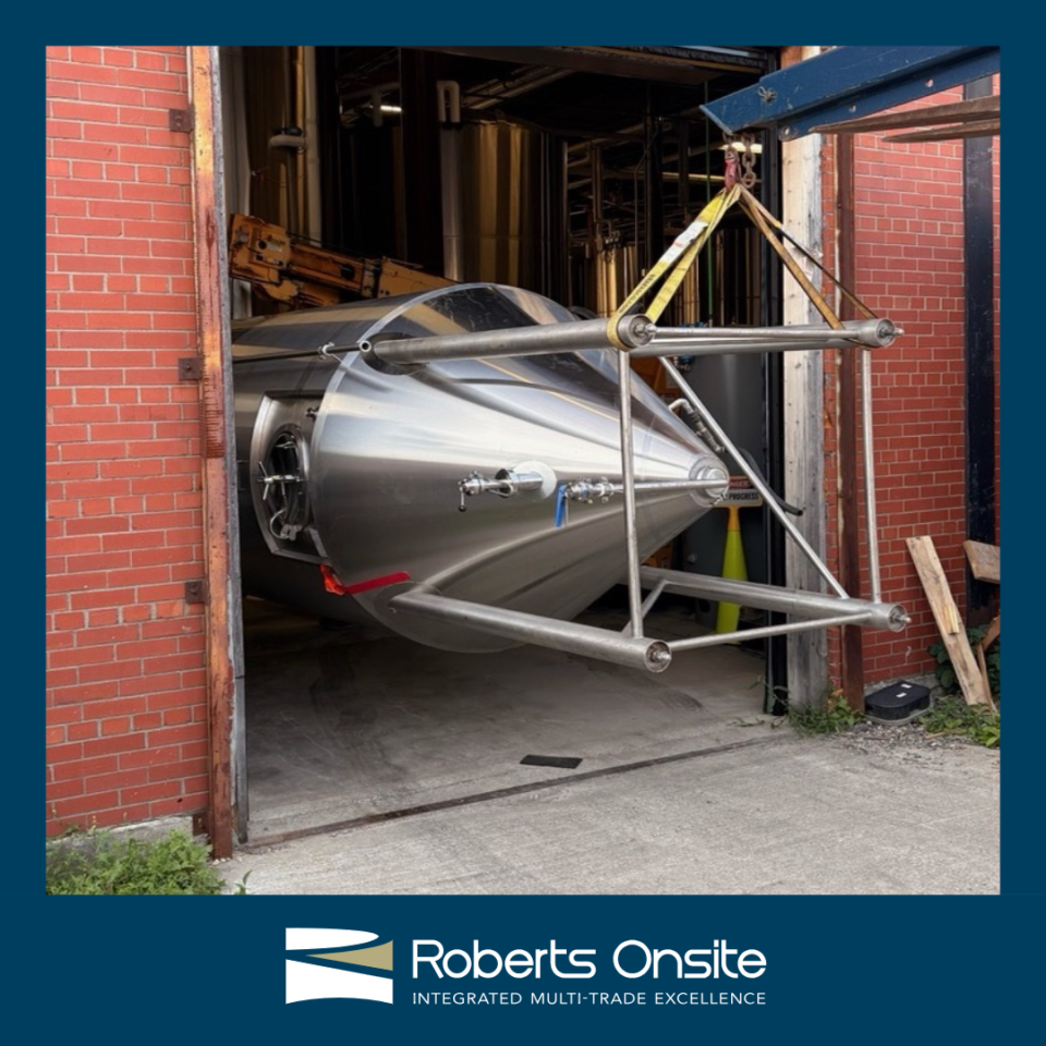 Roberts Onsite Bellwood Brewery Tanks 1