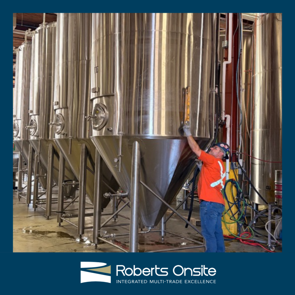 Roberts Onsite Bellwood Brewery Tanks 3