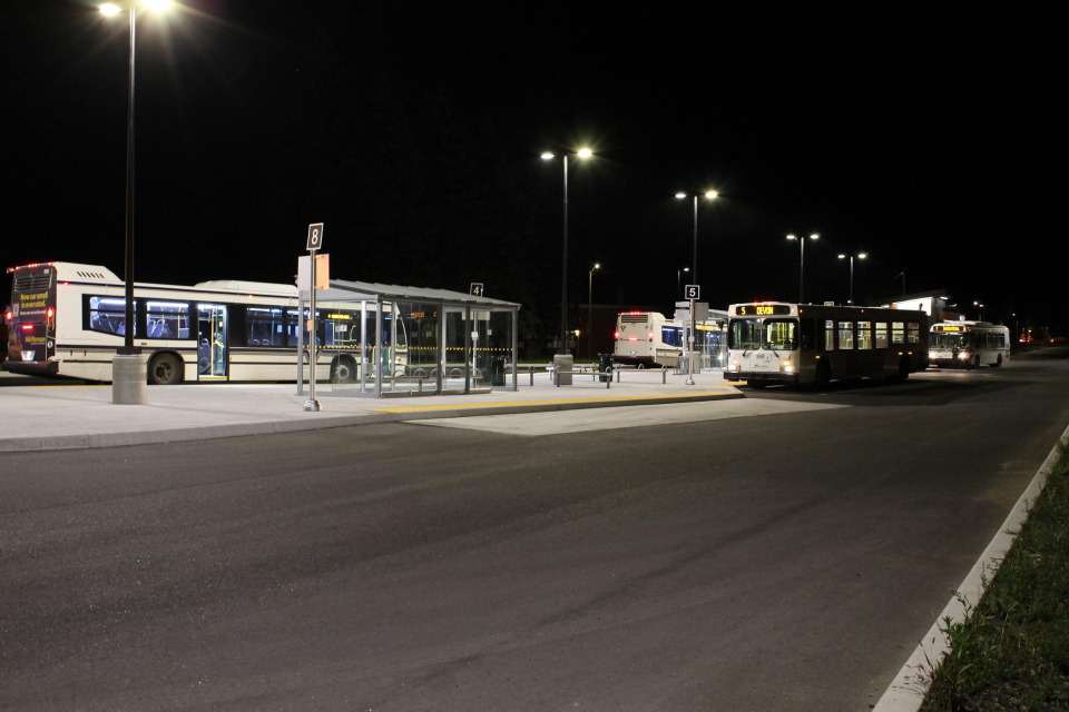 Stratford Transit Terminal Bus Depot.
