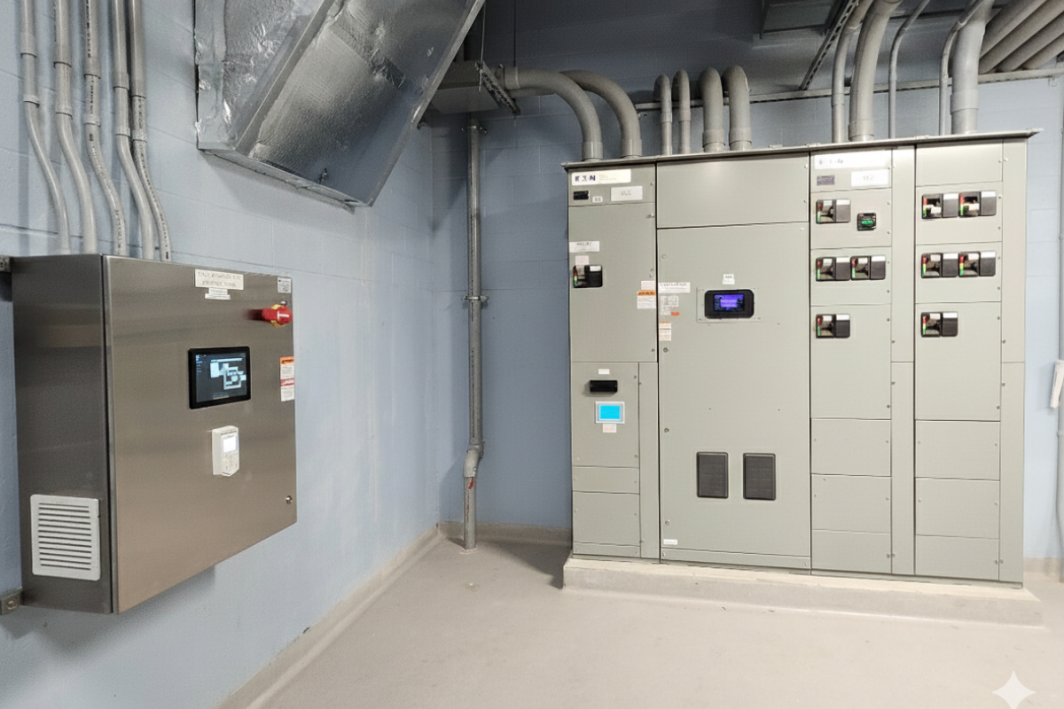 Control panel and Distribution Board